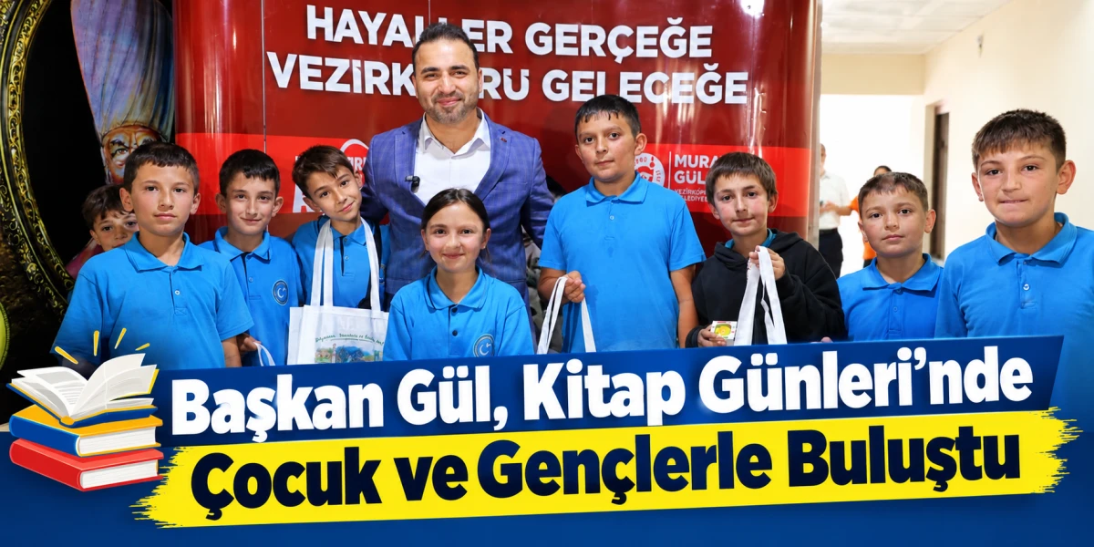 Belediye Başkanı Murat G&uuml;l, Kitap G&uuml;nleri&rsquo;nde Kitapseverlerle Buluştu