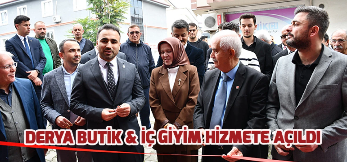 Derya Butik & İç Giyim Hizmete Açıldı