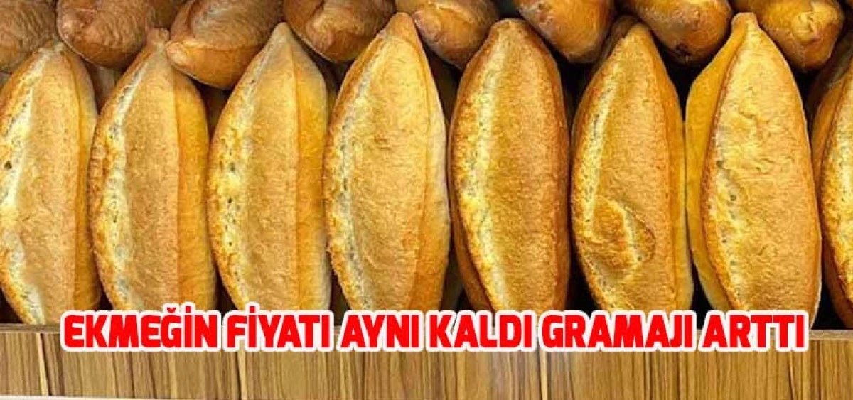 Ekmeğin Fiyatı Aynı Kaldı Gramajı Arttı