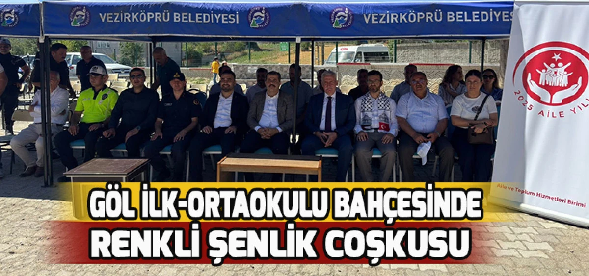 Göl İlk-Ortaokulu Bahçesinde Renkli Şenlik Coşkusu