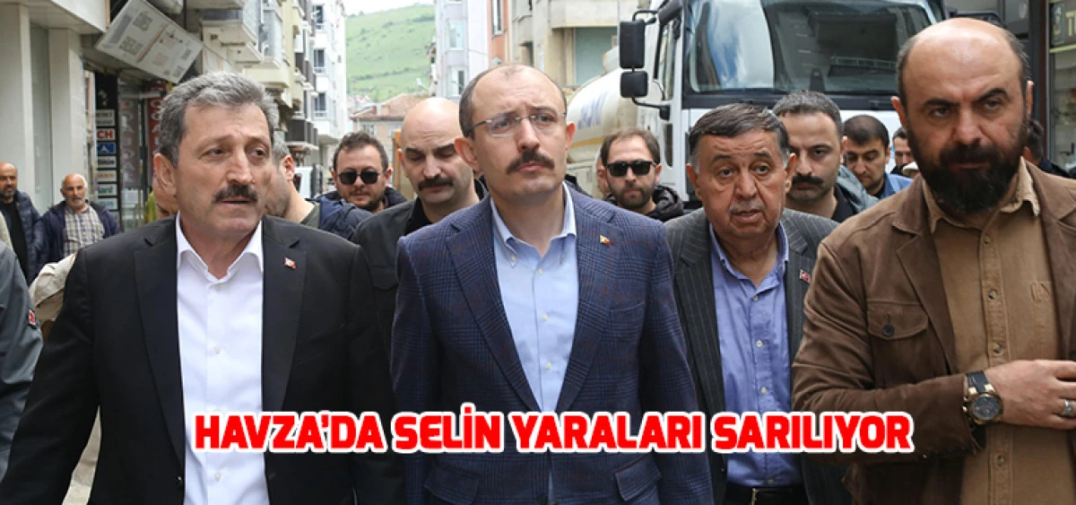 Havza&rsquo;da Selin Yaraları Sarılıyor