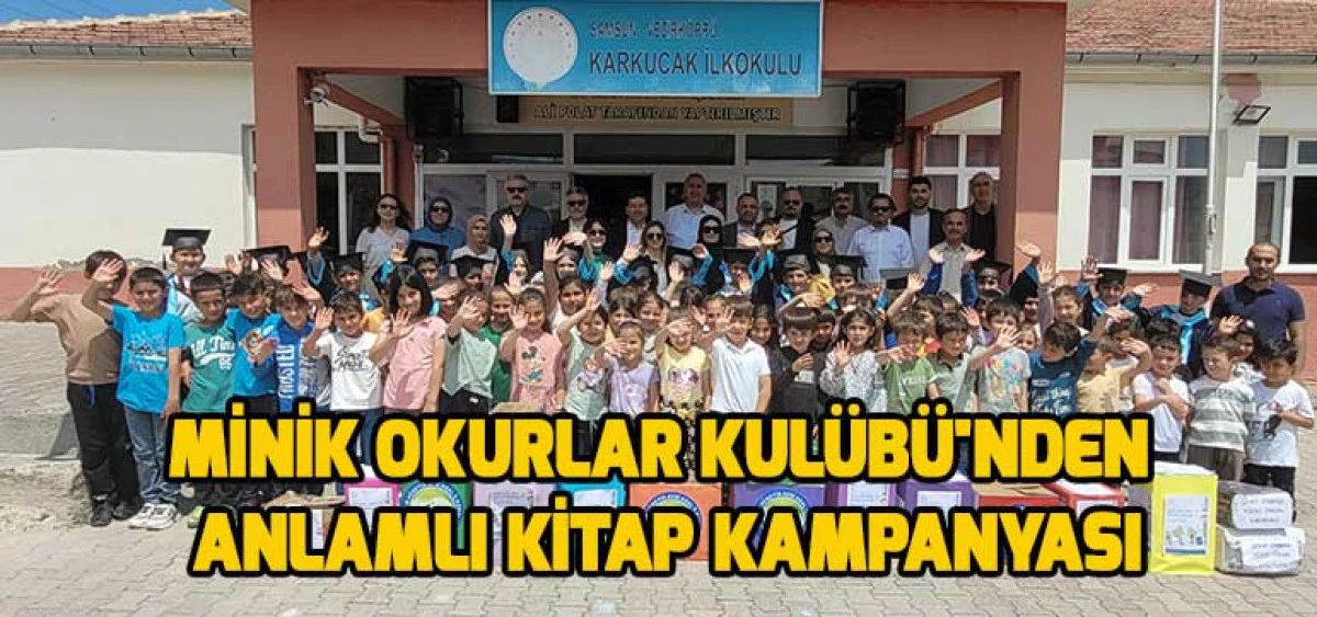 Minik Okurlar Kulübü'nden Anlamlı Kitap Kampanyası
