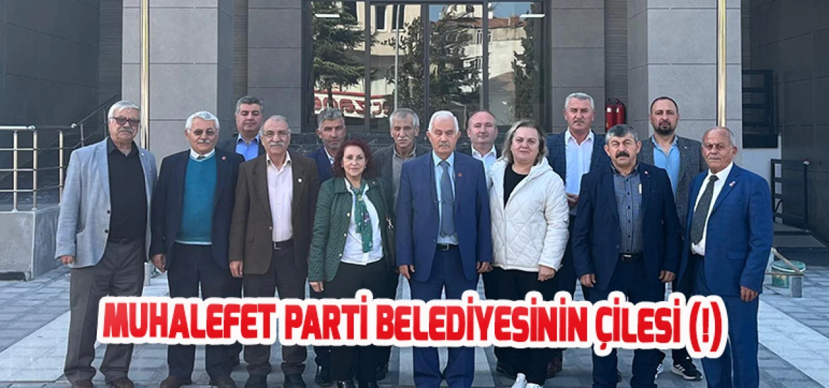 Muhalefet Parti Belediyesinin &Ccedil;ilesi (!)