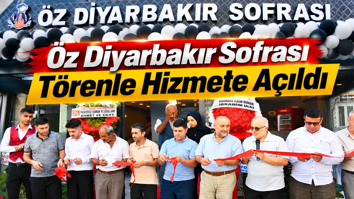 &Ouml;z Diyarbakır Sofrası T&ouml;renle Hizmete A&ccedil;ıldı