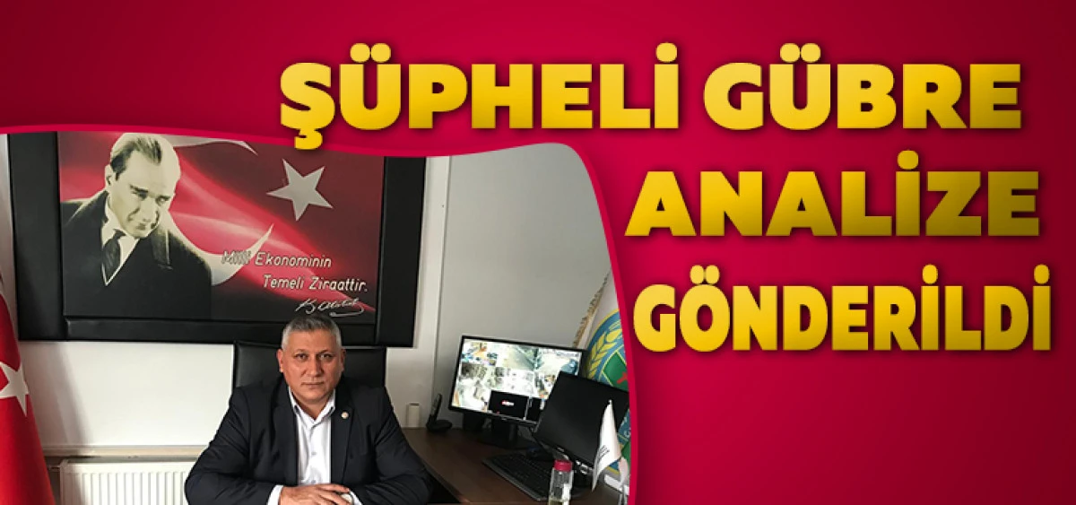 Ş&uuml;pheli G&uuml;bre Analize G&ouml;nderildi     