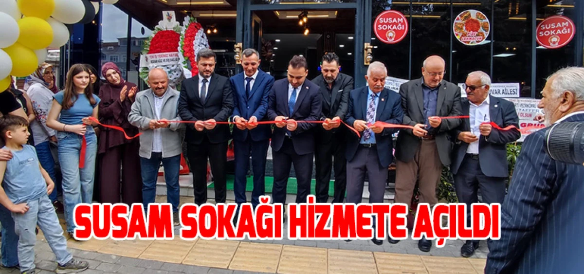 Susam Sokağı Hizmete A&ccedil;ıldı