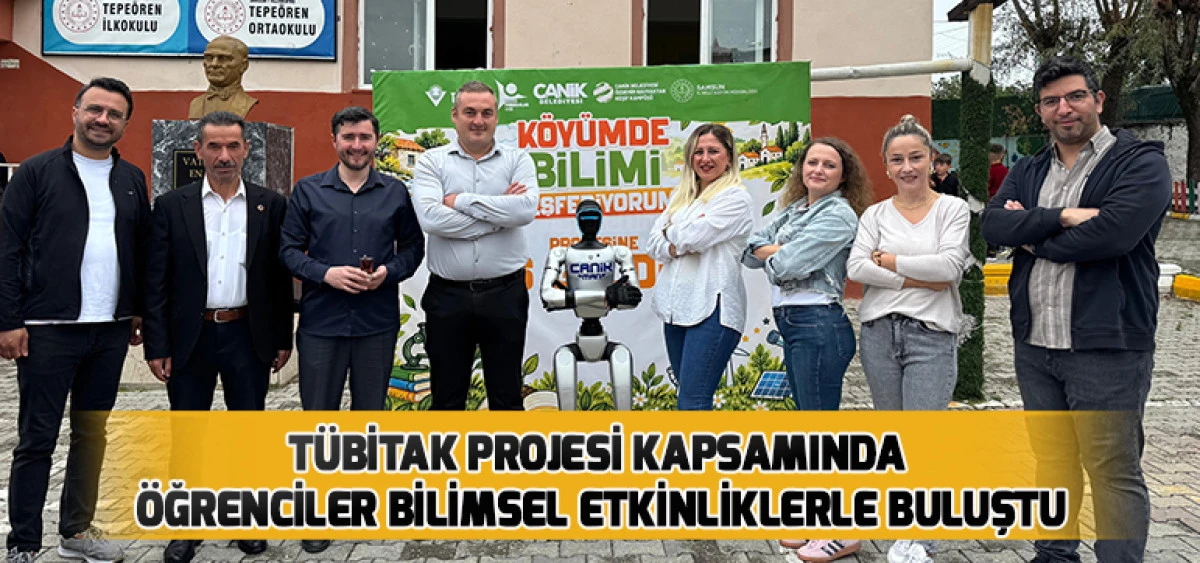 T&uuml;bitak Projesi Kapsamında &Ouml;ğrenciler Bilimsel Etkinliklerle Buluştu