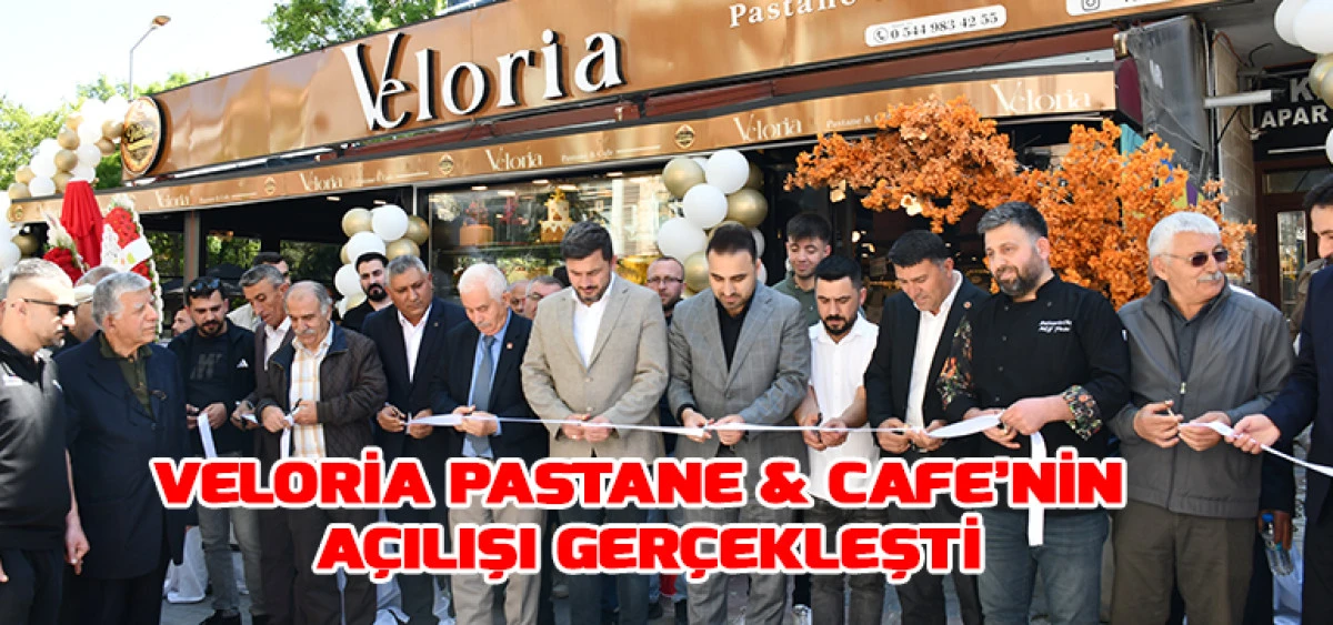 Veloria Pastane & Cafe&rsquo;nin A&ccedil;ılışı Ger&ccedil;ekleşti