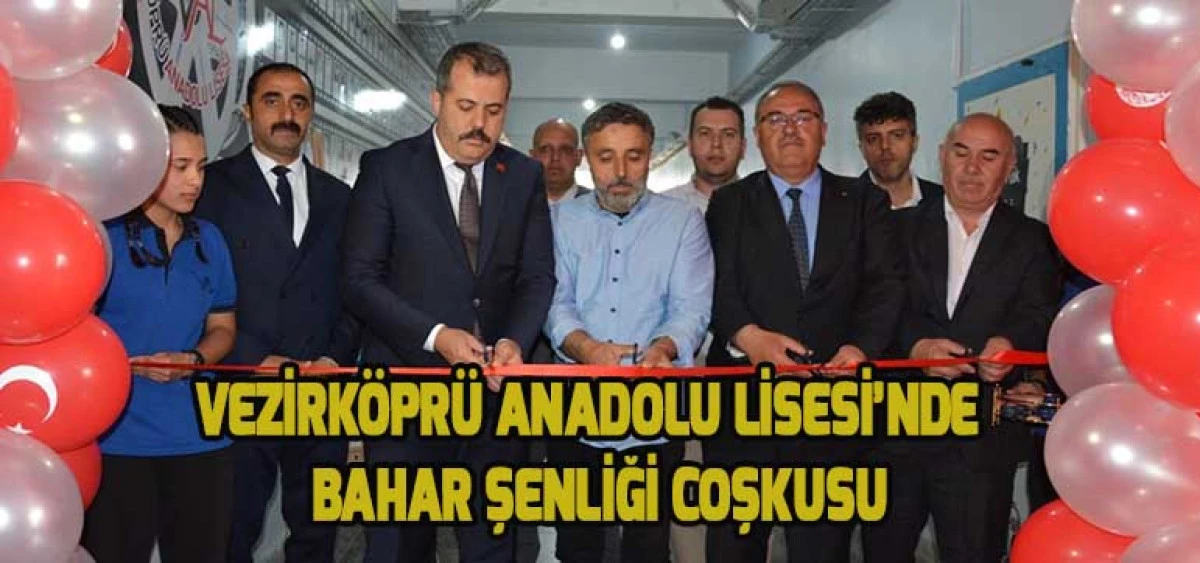 Vezirköprü Anadolu Lisesi’nde Bahar Şenliği Coşkusu