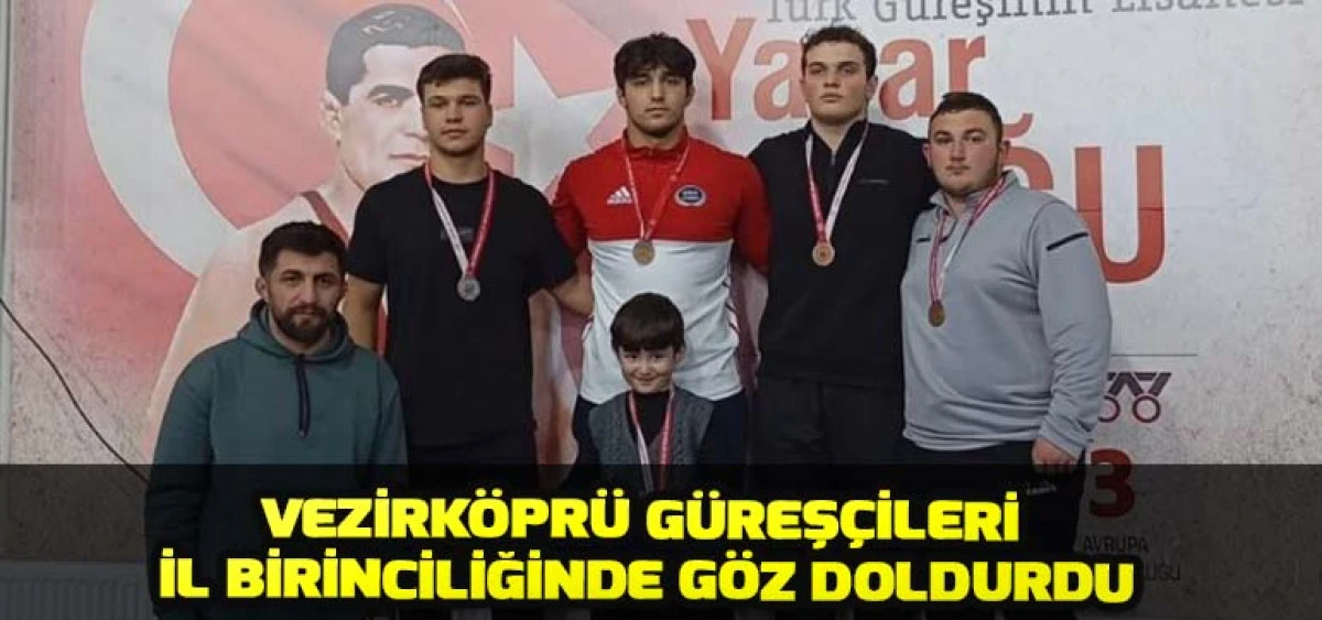 Vezirk&ouml;pr&uuml; G&uuml;reş&ccedil;ileri İl Birinciliğinde G&ouml;z Doldurdu