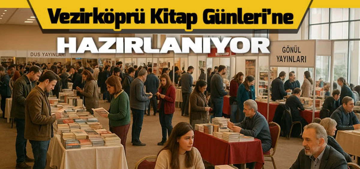 Vezirköprü Kitap Günleri’ne Hazırlanıyor