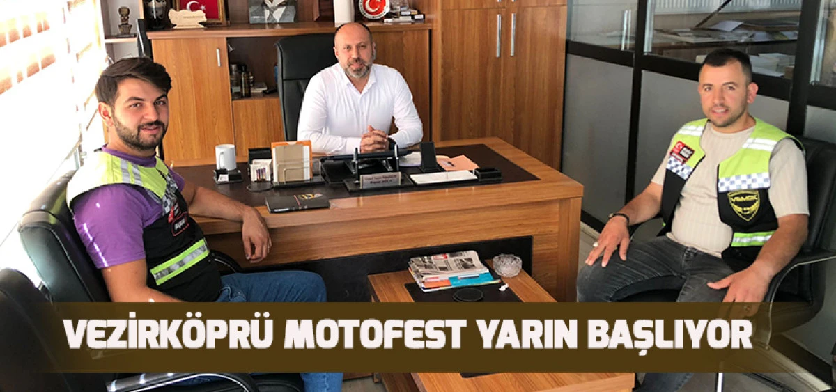 Vezirköprü Motofest Yarın Başlıyor