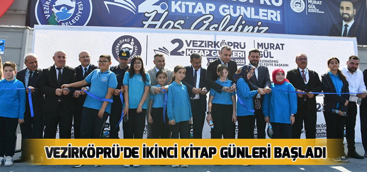 Vezirk&ouml;pr&uuml;&rsquo;de İkinci Kitap G&uuml;nleri Başladı