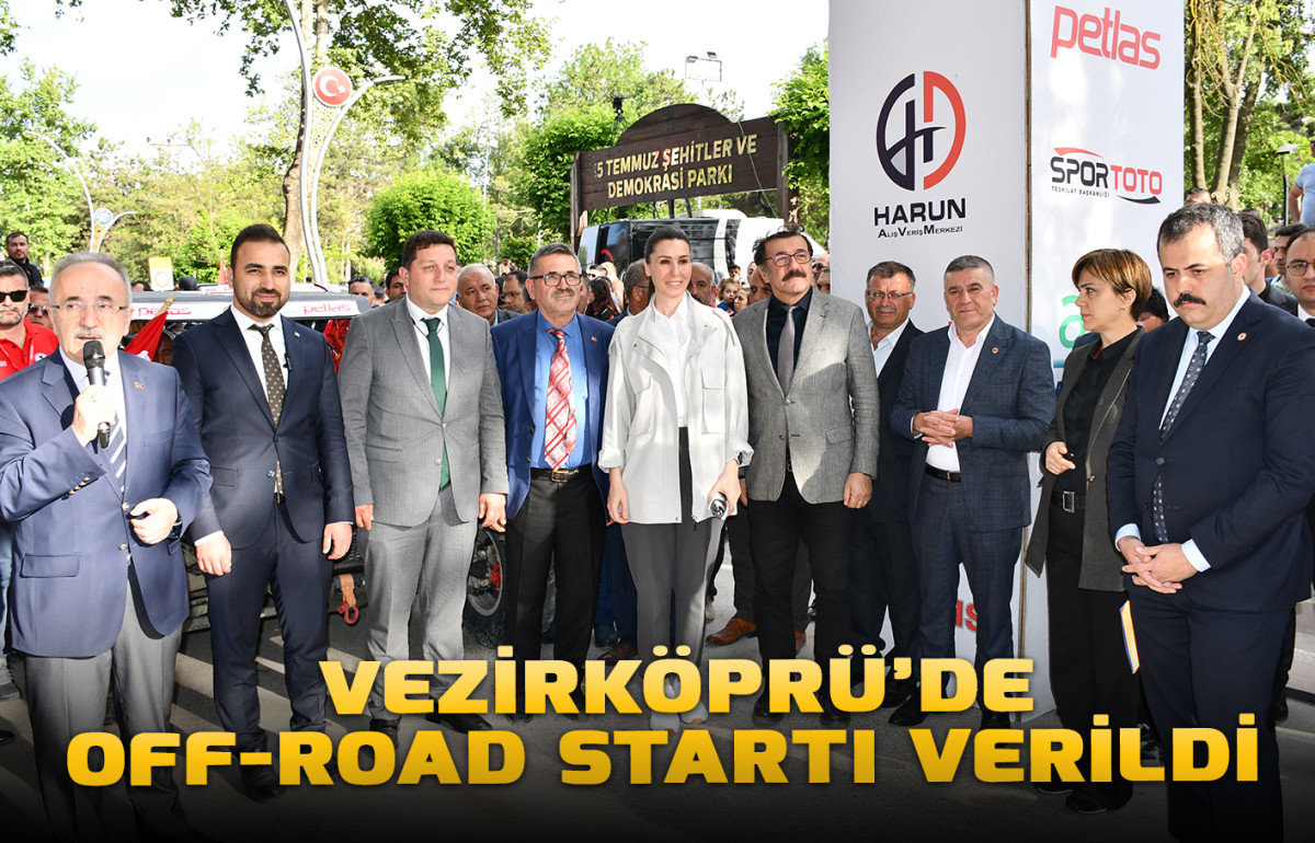 Vezirköprü'de Off-Road Startı Verildi