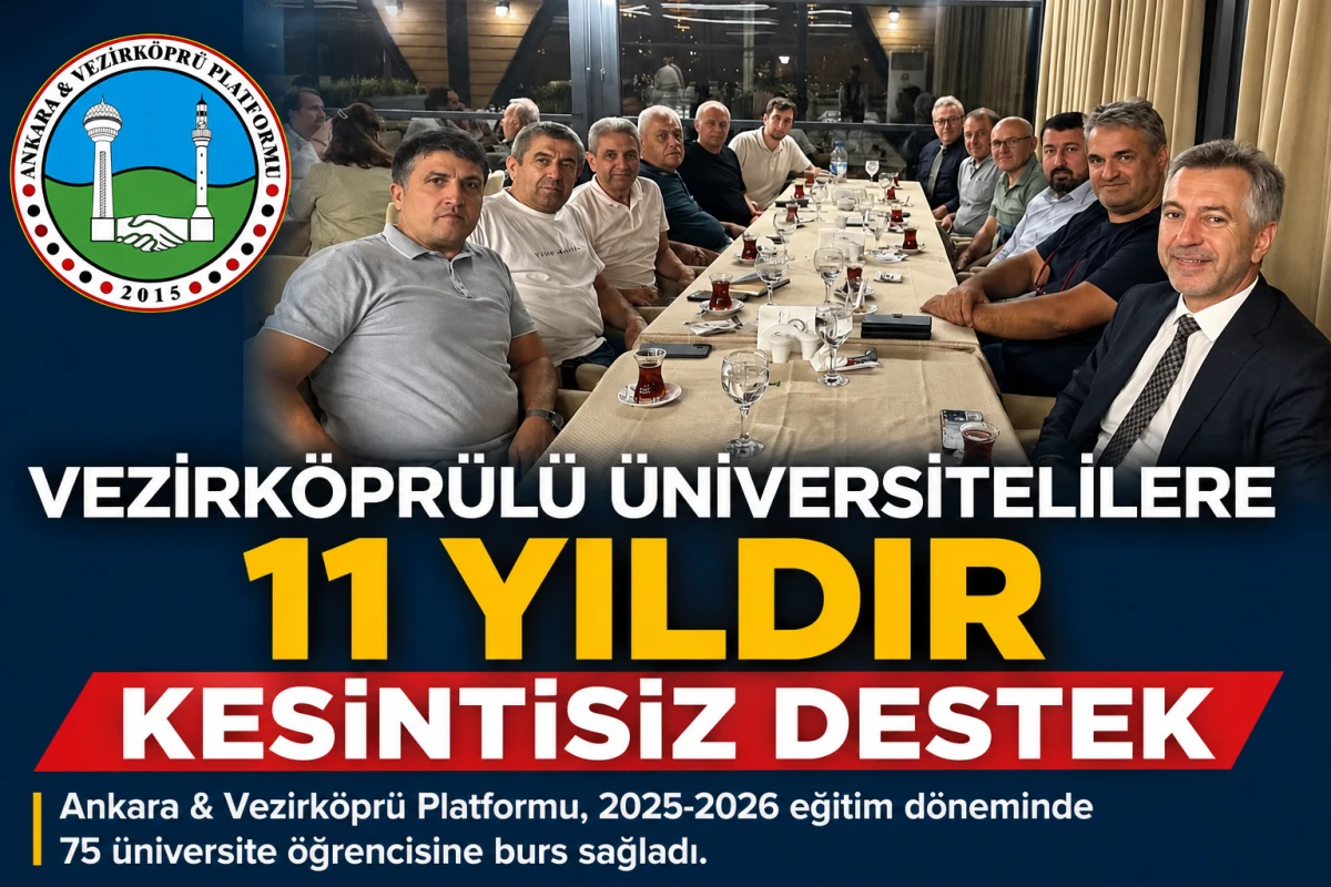 Vezirk&ouml;pr&uuml;l&uuml; &Uuml;niversitelilere 11 Yıldır Kesintisiz Destek